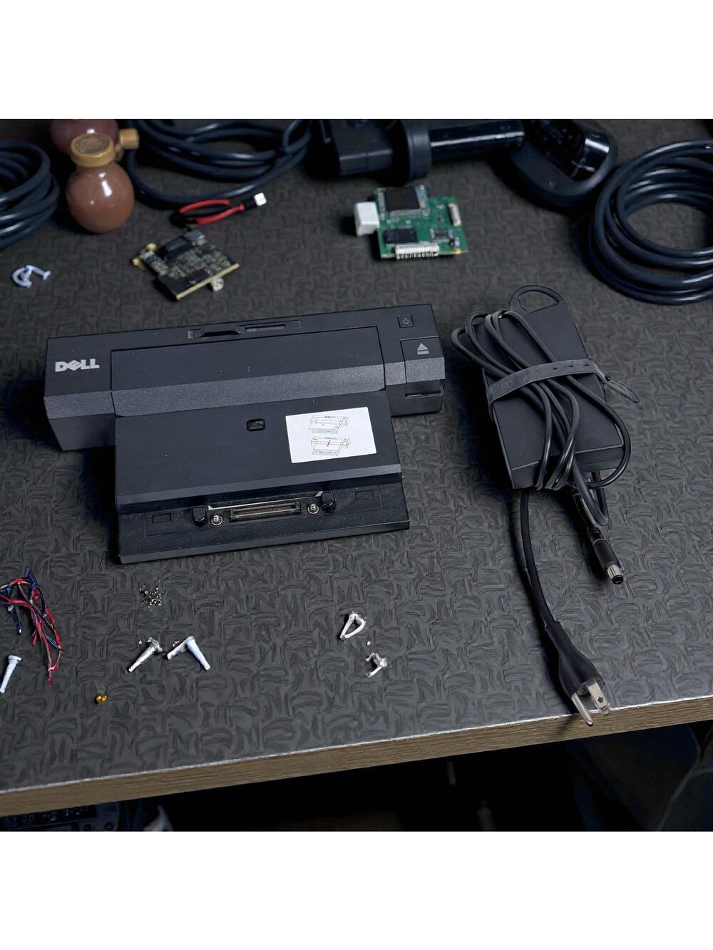 Dell PR02X E-Port Plus Laptop Computer Port Replicator Station with 130w Adapter